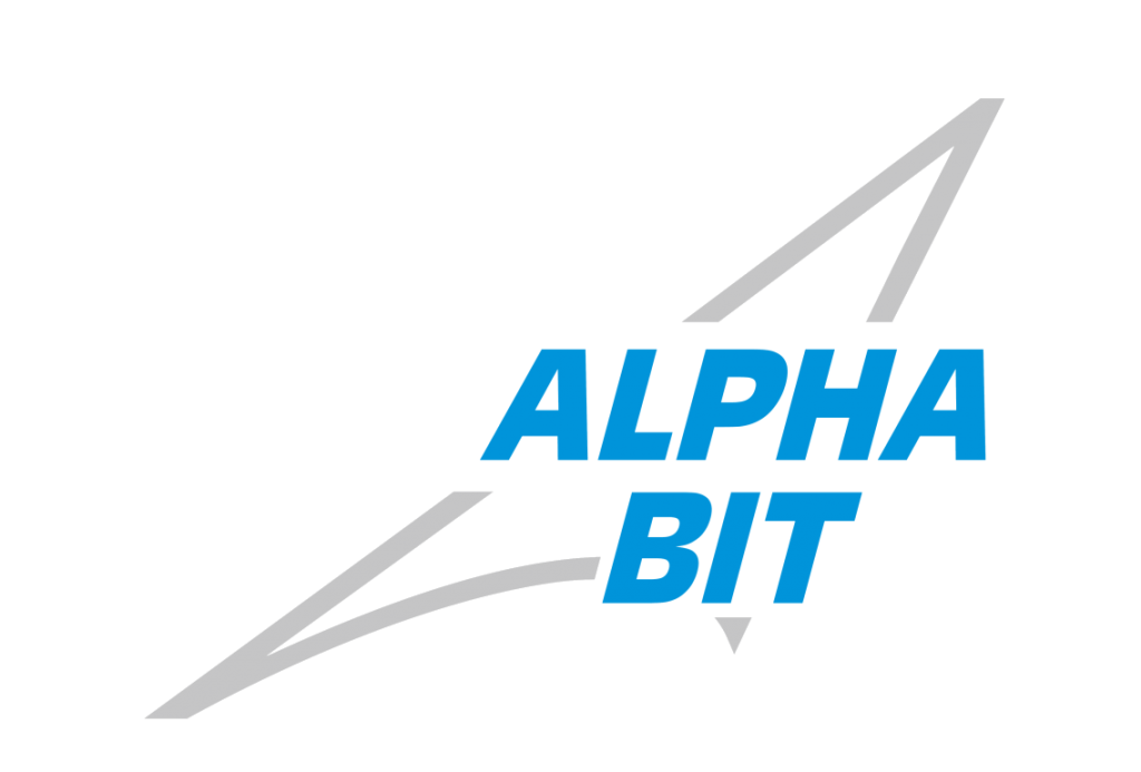 alpha bits logo alpha bits logo